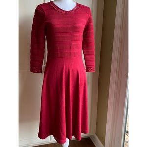 Jessica Howard Red Sweater Dress!!
